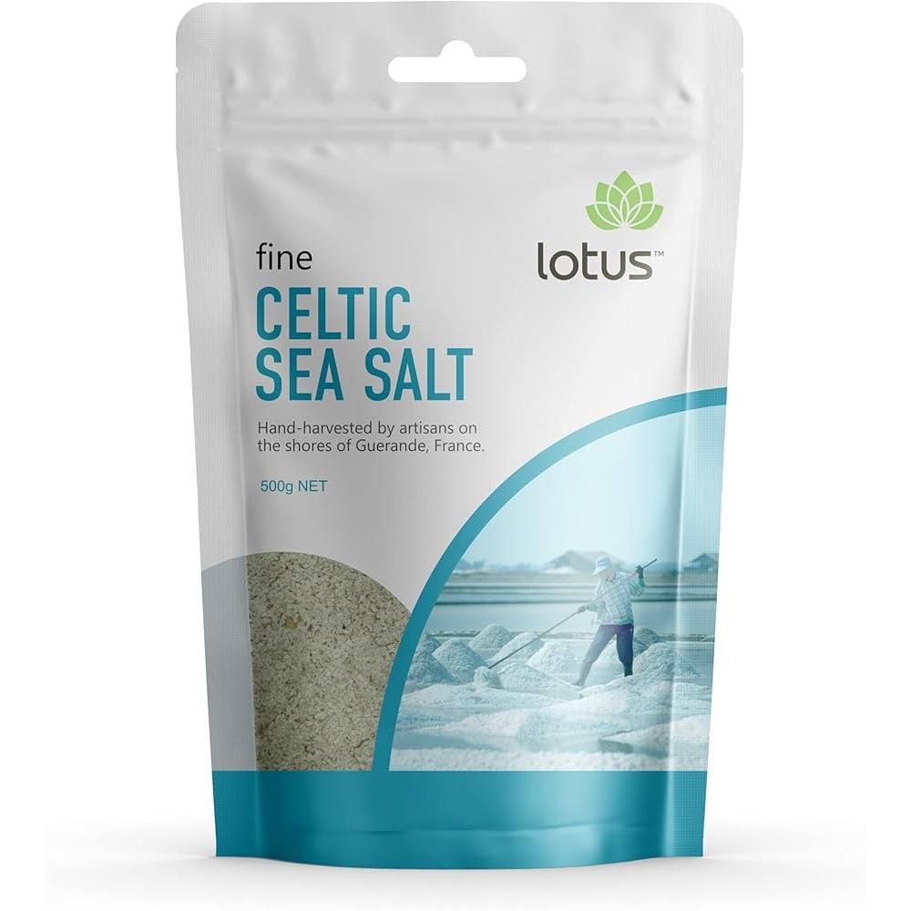 Lotus Sea Salt Celtic Fine 500g