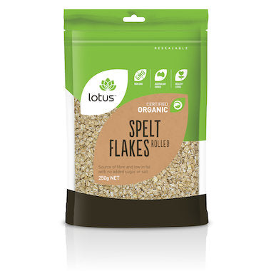 Lotus Spelt Flakes Rolled 250g