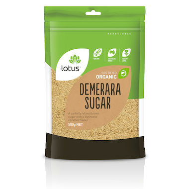 Lotus Sugar Demerara 500g