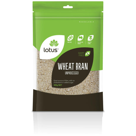 Lotus Wheat Bran 300g