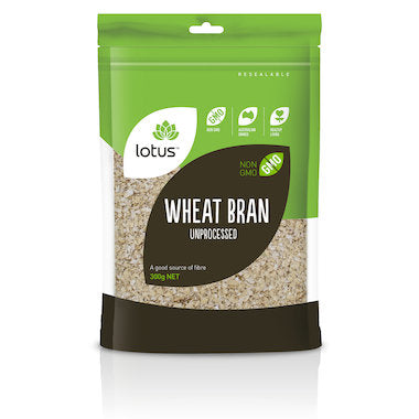 Lotus Wheat Bran Unprocessed 300g