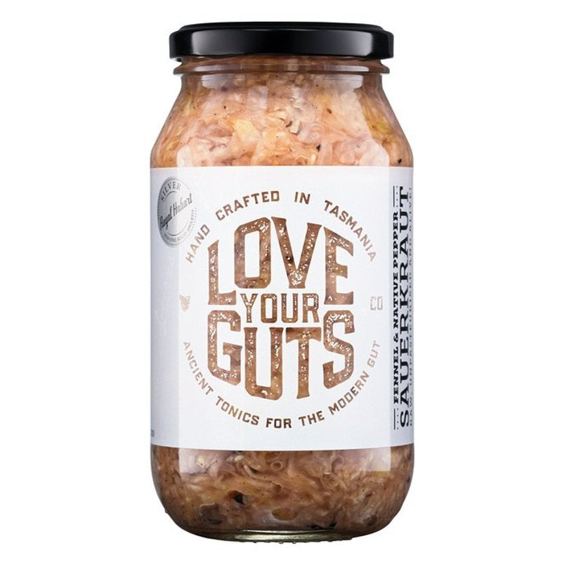 Love Your Guts Kraut Fennel Pepper 500g