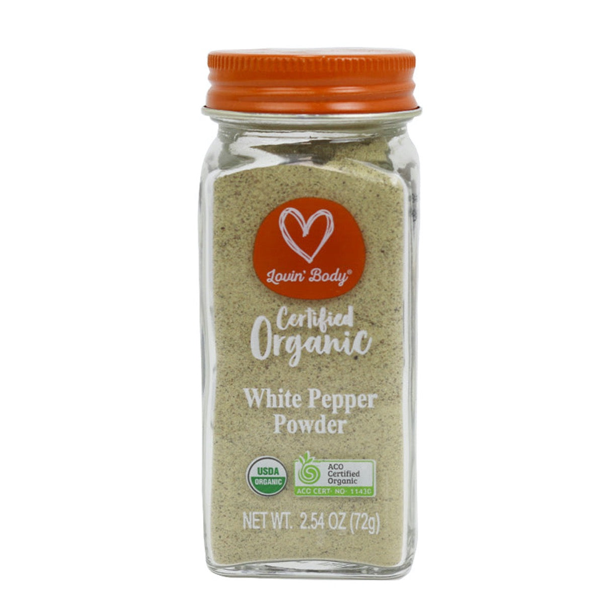 Lovin Body White Pepper Powder 72g