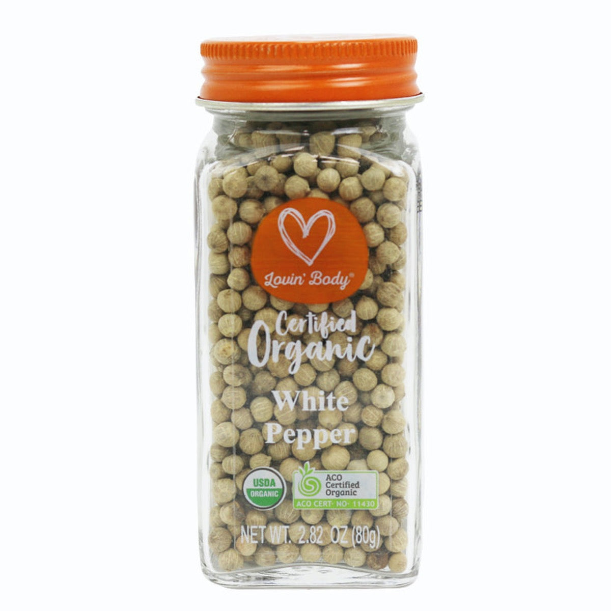 Lovin Body White Pepper Whole 80g