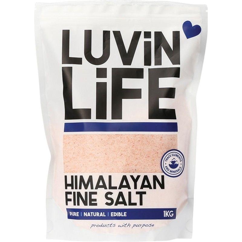 Luvin Life Himalayan Salt Fine 1Kg