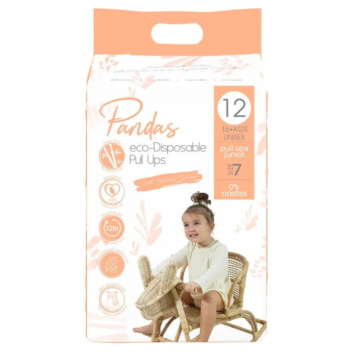 Luvme Dispos Nappies Pull12p