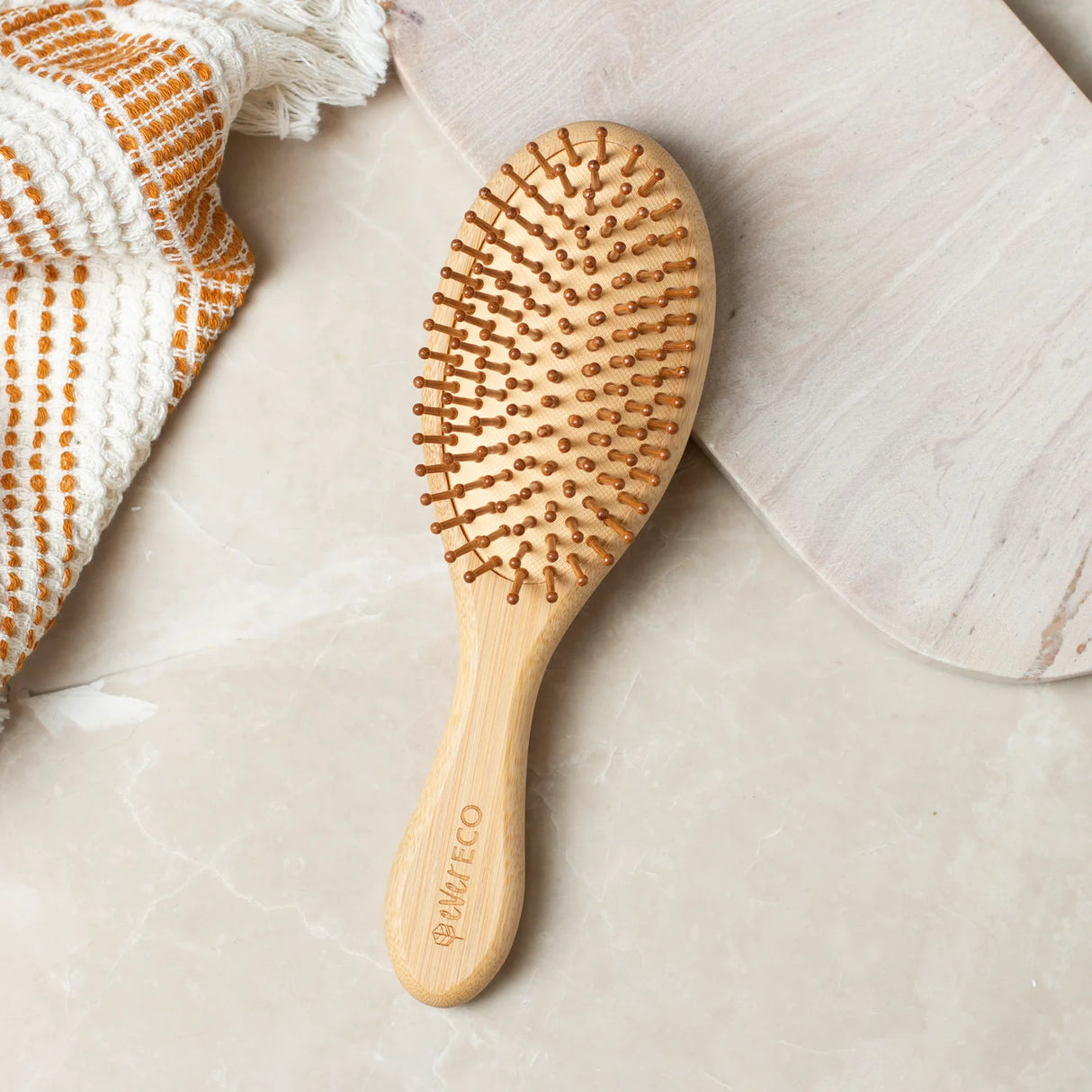 Ever Eco Bamboo Hair Brush Medium Oval