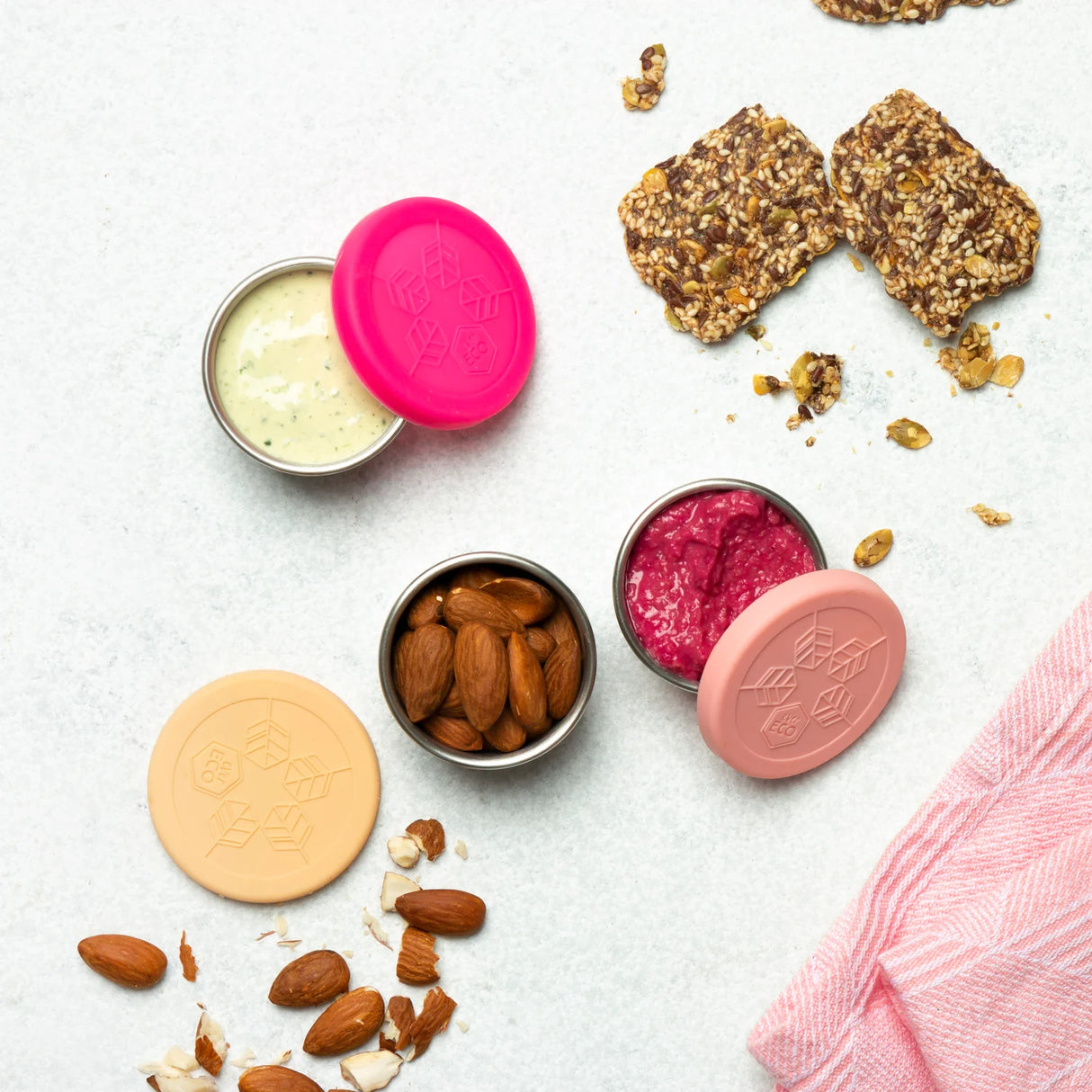 Ever Eco Mini Containers Rise 3 x 60ml