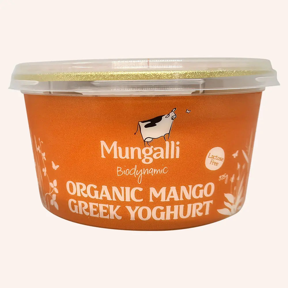 Mungalli Organic Mango Greek Yoghurt 375g