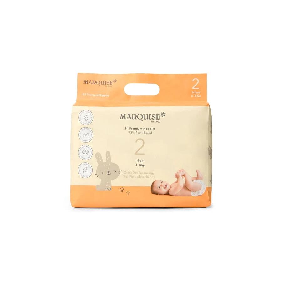 Marquise Marquise Hypoallergenic Nappies Size 2 24p