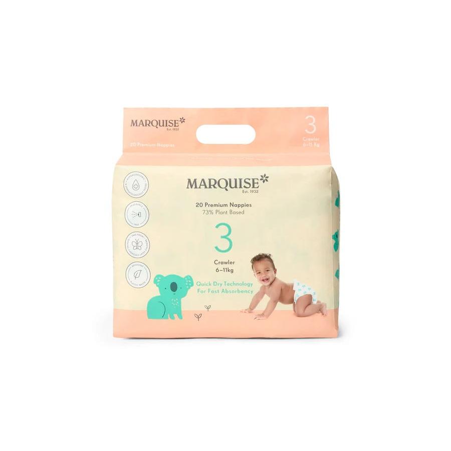 Marquise Marquise Hypoallergenic Nappies Size 3 20p