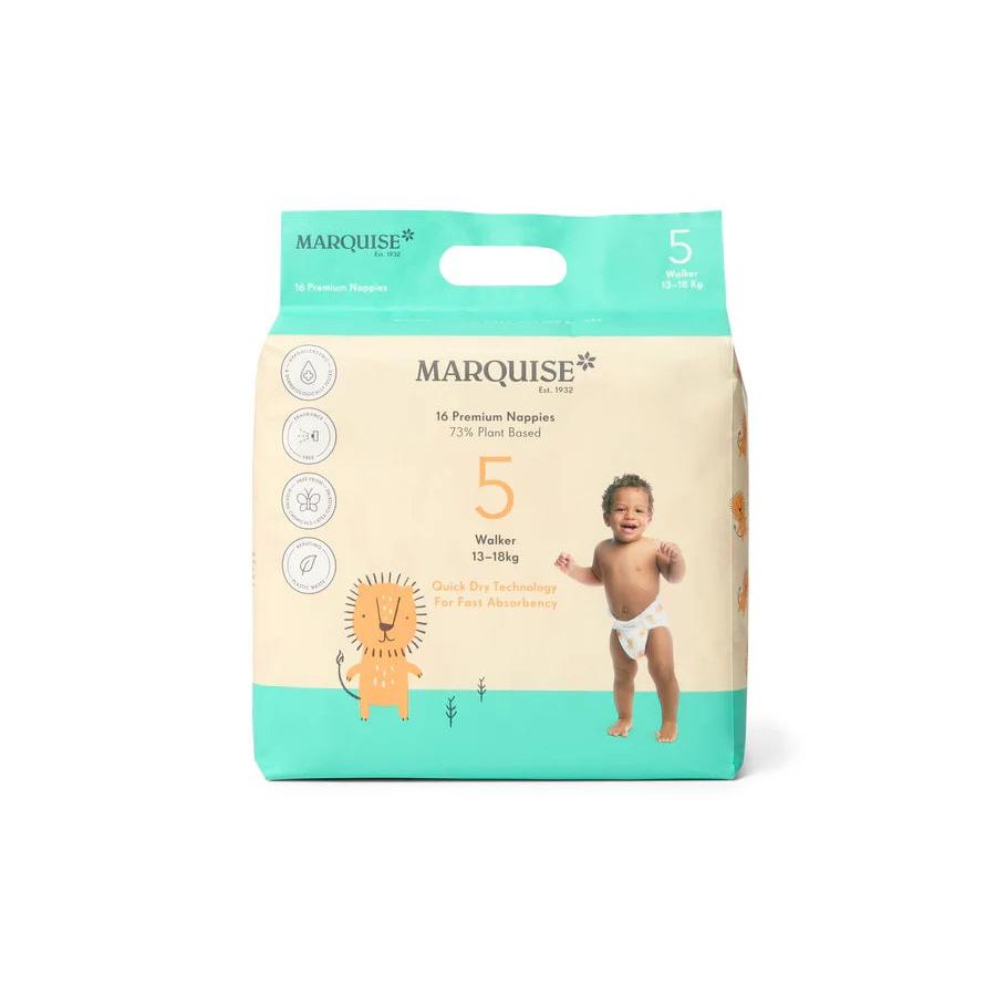 Marquise Marquise Hypoallergenic Nappies Size 5 16p