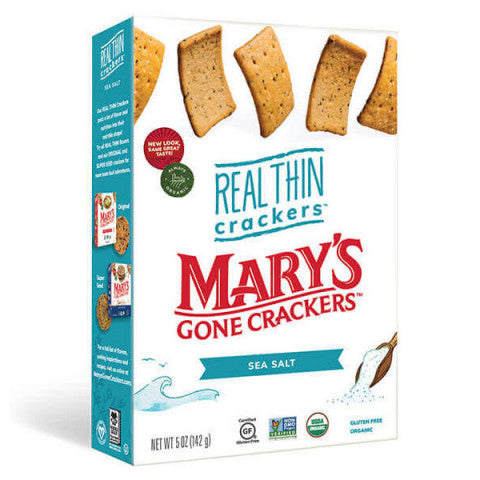 Marys Organic Real Thin Sea Salt 141g