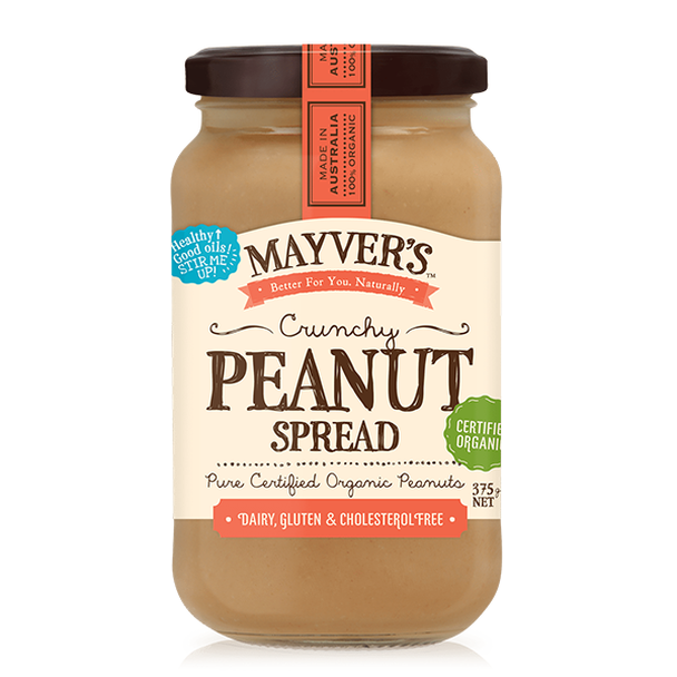 Mayvers Peanut Butter Crunchy 375g