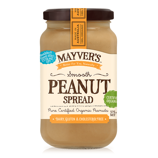 Mayvers Peanut Butter Smooth 375g