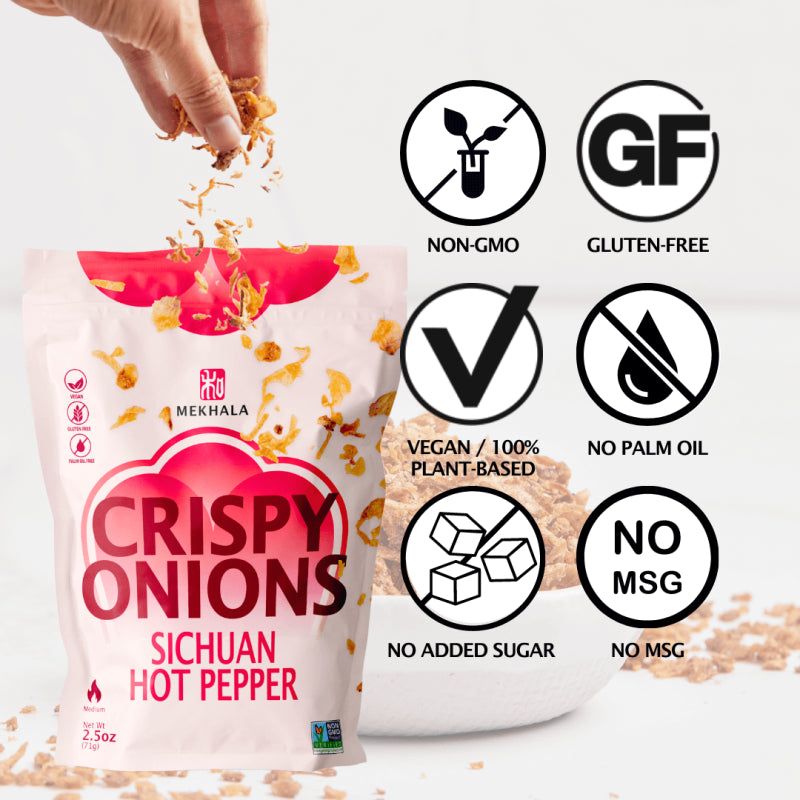 Mekhala Sichuan Onions 71g