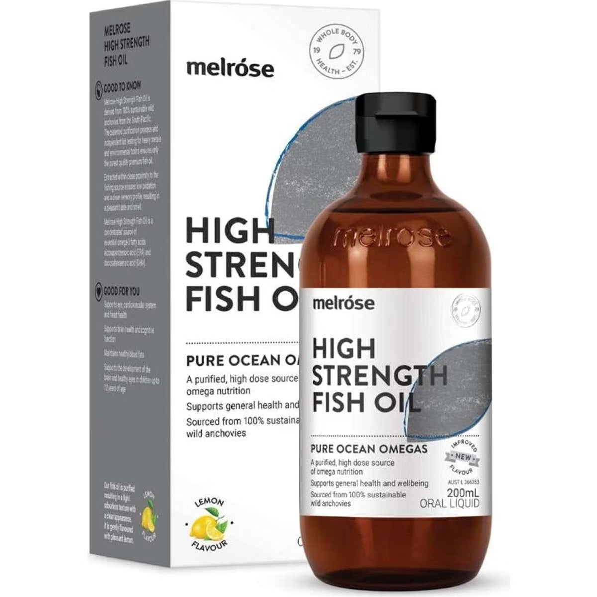 Melrose Fish Oil High Strength 200ml