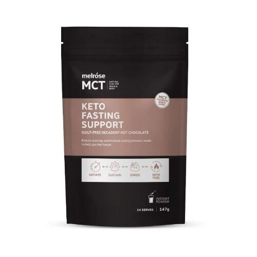 Melrose MCT Keto Fasting Support Hot Chocolate 147g