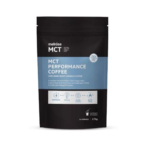 Melrose MCT Performance Coffee 100% Arabica Dark Roast 175g