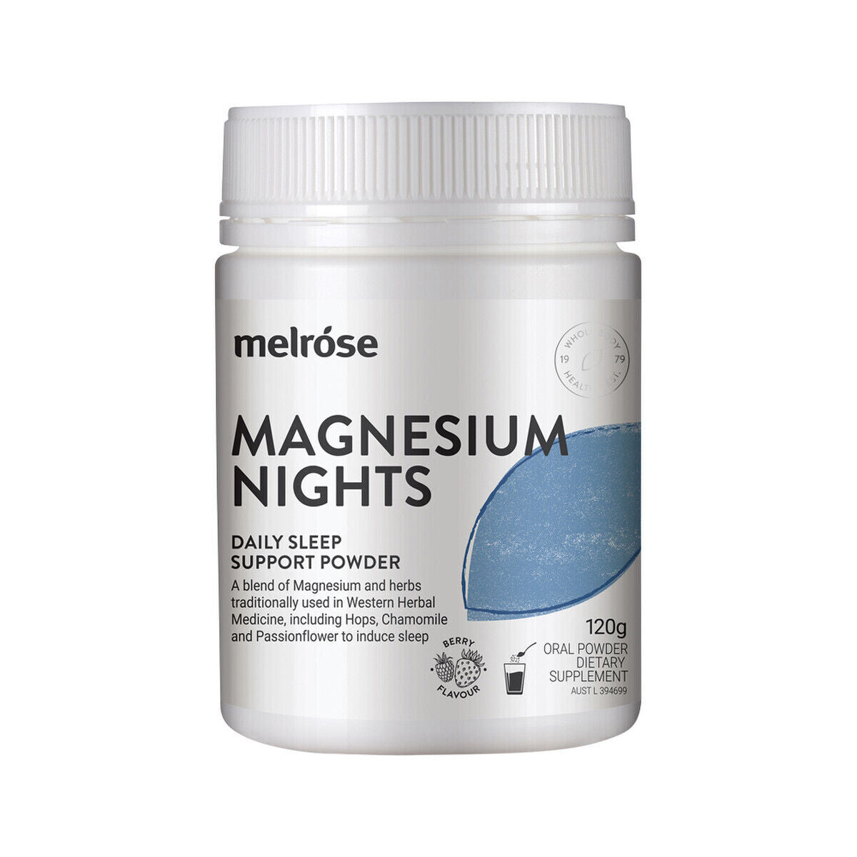 Melrose Magnesium Night Berry 120g
