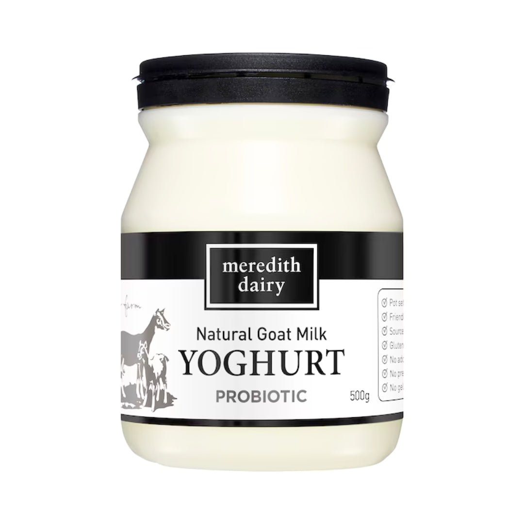 Meredith Dairy Natural Goat Milk Yoghurt Probiotic 500g