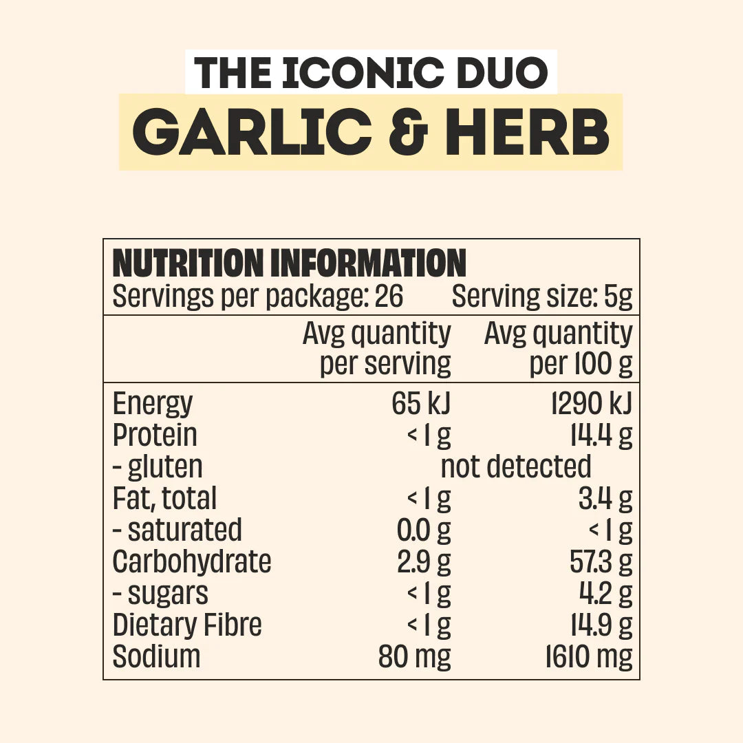 Mingle Garlic & Herb Seasoning 50g