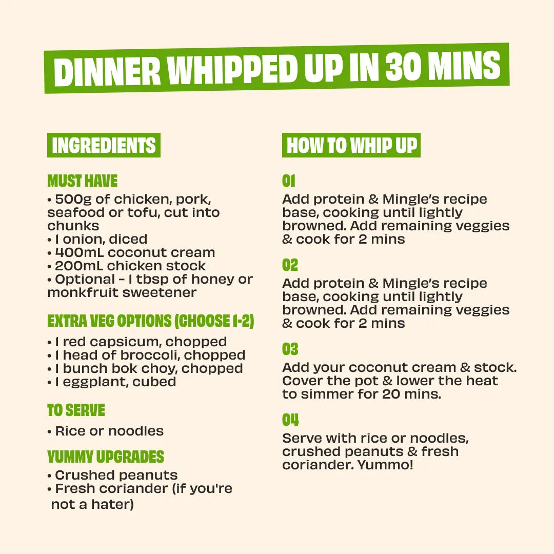 Mingle Green Curry 30g