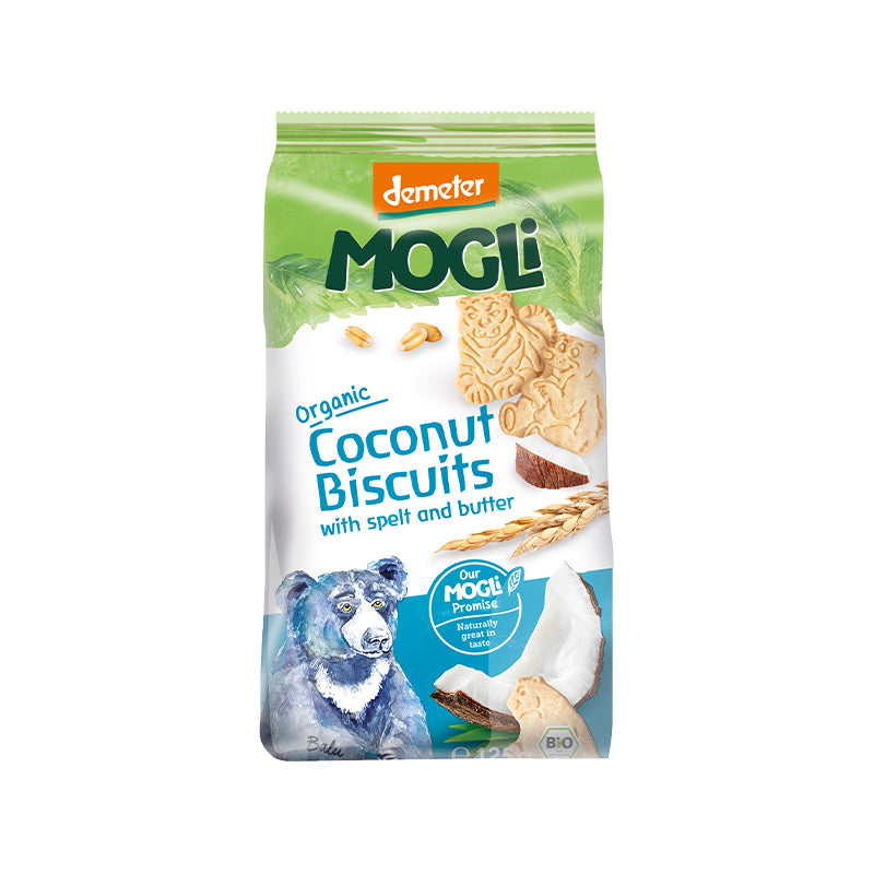 Mogli Coconut Biscuits 125g
