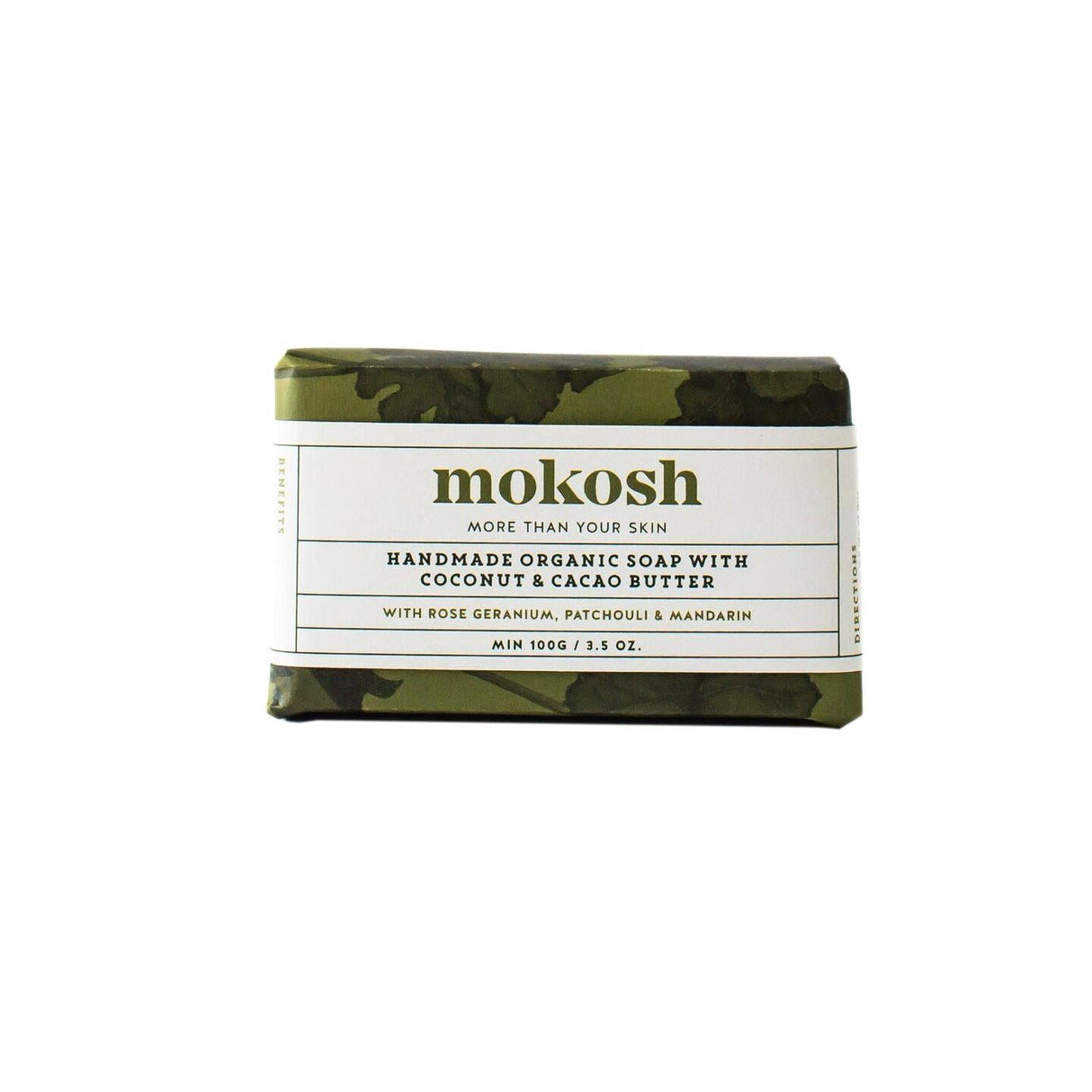 Mokosh Soap Geranium Mandarin 100g