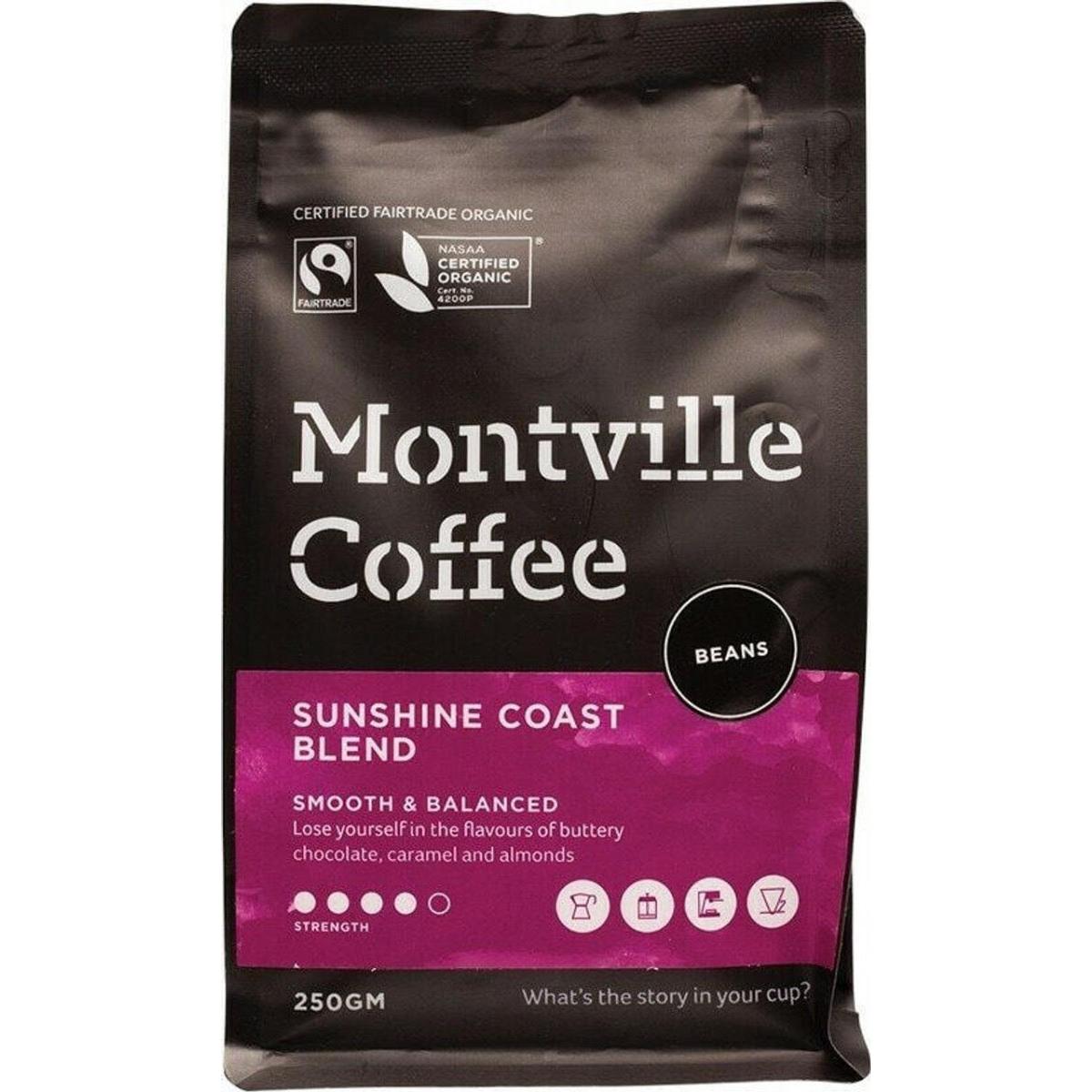 Montville Coffee Coffee Bean SunCoast 1Kg