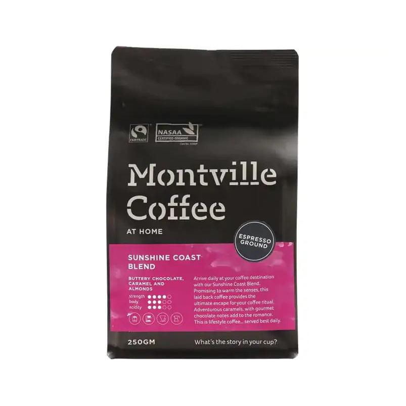 Montville Coffee Coffee Espresso Sun Coast 250g