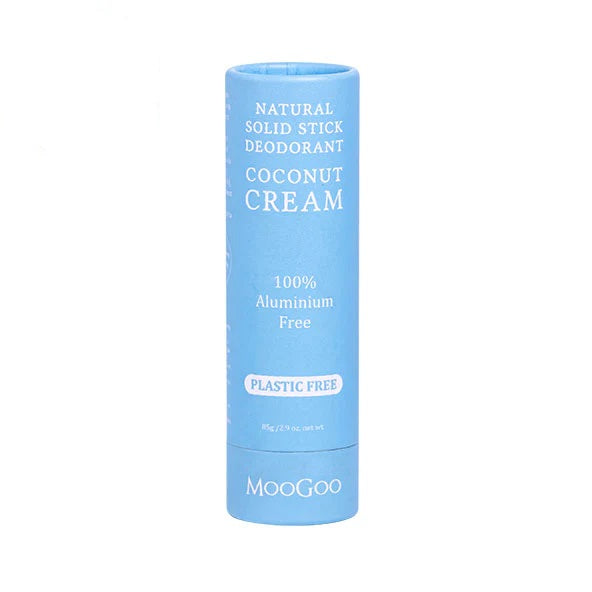 MooGoo Natural Deodorant Stick Coconut Cream 85g
