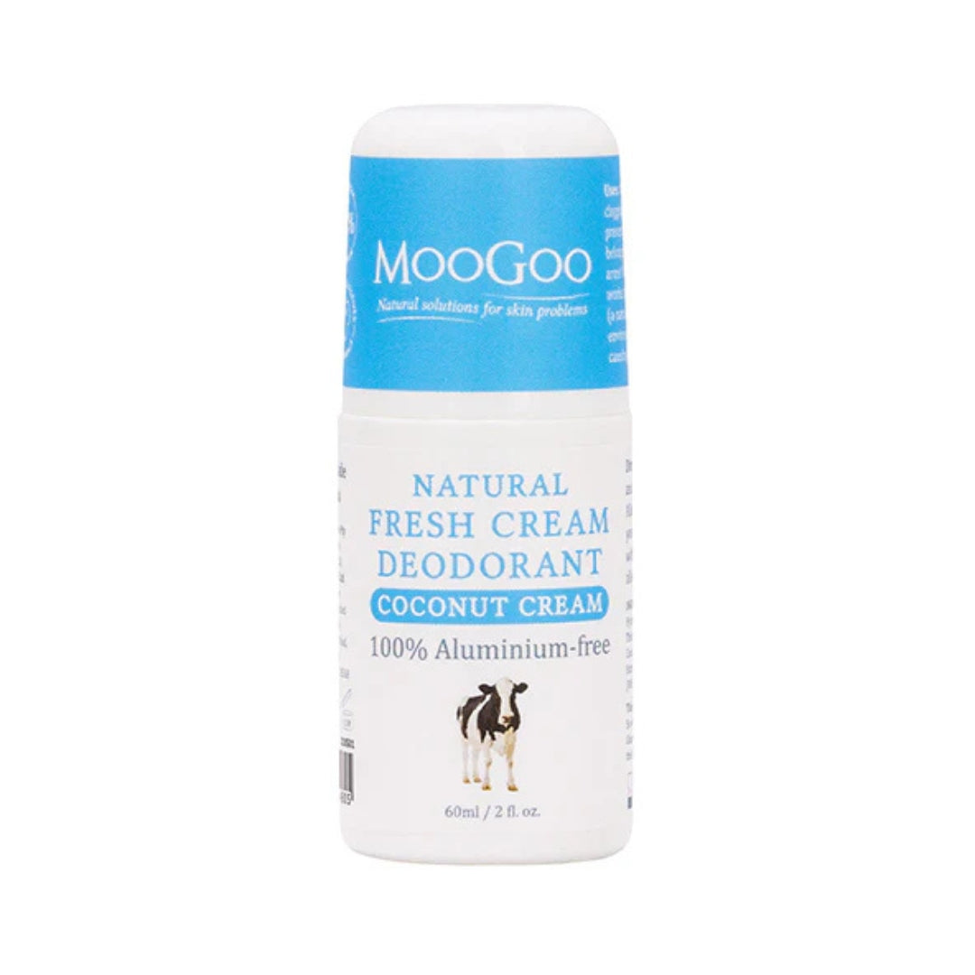 MooGoo Natural Fresh Cream Deodorant Coconut Cream 60ml