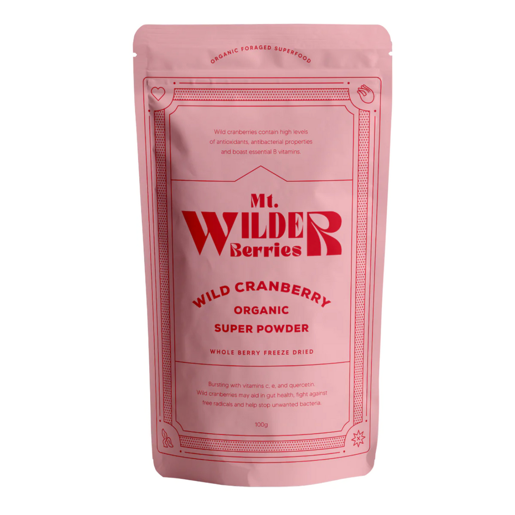 Mt Wilder Berries Wild Cranberries 400g
