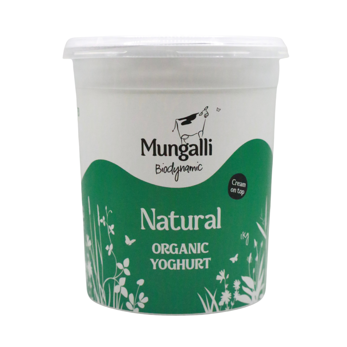 Mungalli Organic Natural Pot-Set Yoghurt 1kg
