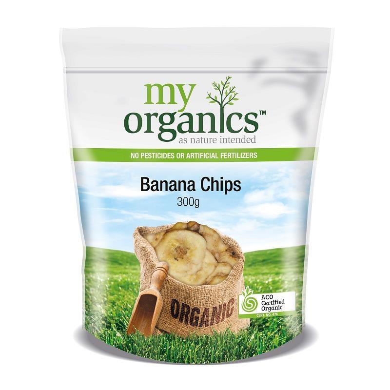 My Organic Banana Chips 300g