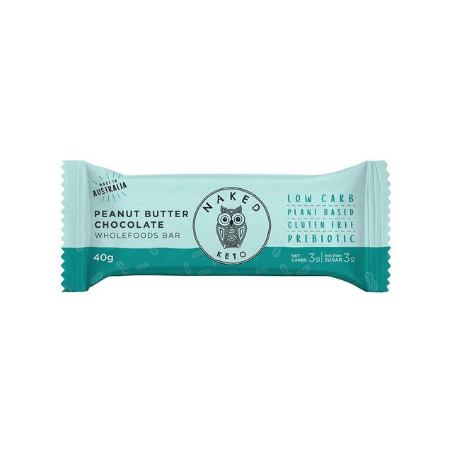 Naked Paleo Keto Bar Peanut Butter 40g