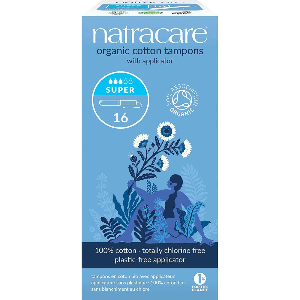 Natracare Tampon(Applicator) Super 16pk
