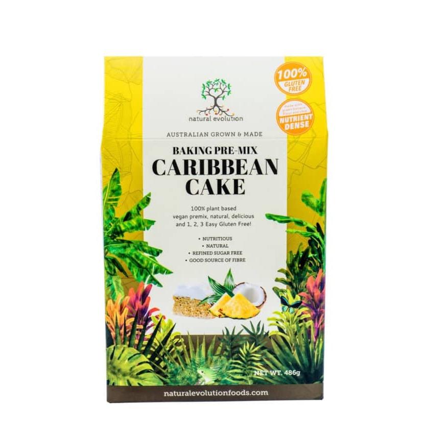 Natural Evolution Caribbean Cake Mix 486g