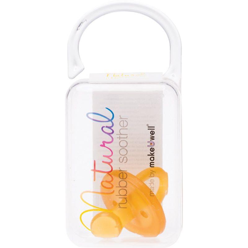 Natural Rubber Soothers Soother Large Orthodontic (6 mths +) 1