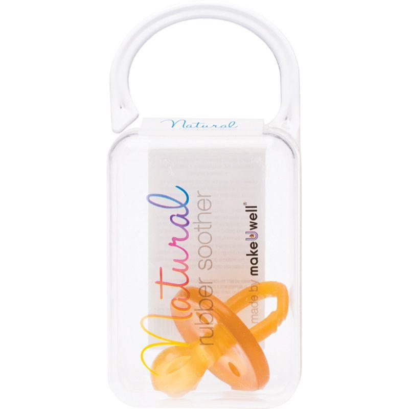 Natural Rubber Soothers Soother Large Rounded (6 mths +) 1