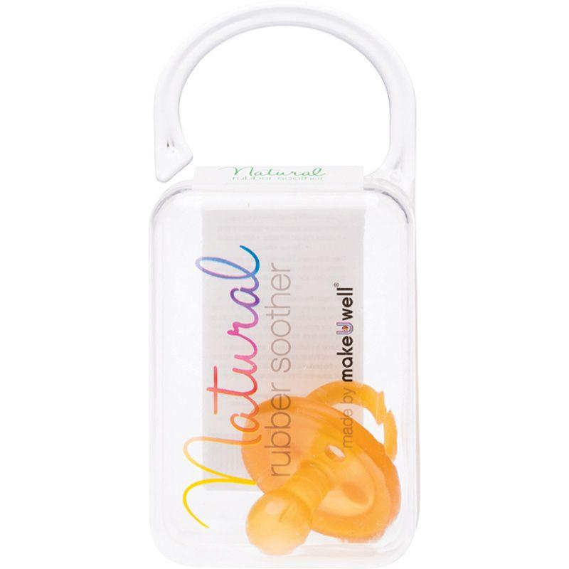 Natural Rubber Soothers Soother Medium Rounded (3 6 mths) 1