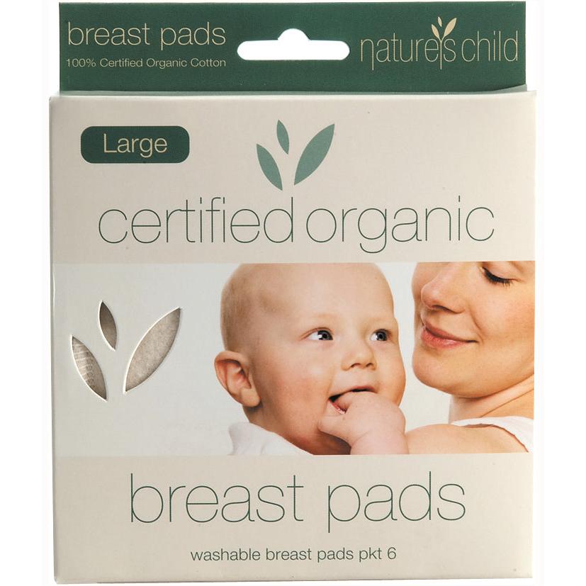 Natures Child Breast Pads Night/Large 6pk