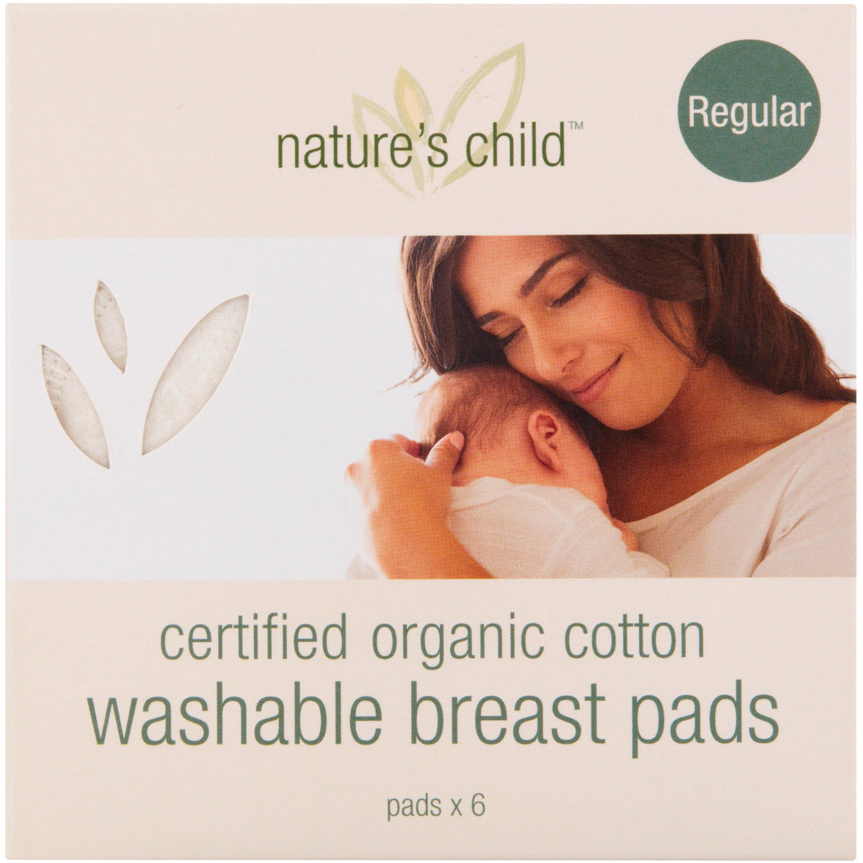 Natures Child Breast Pads Regular 6pk