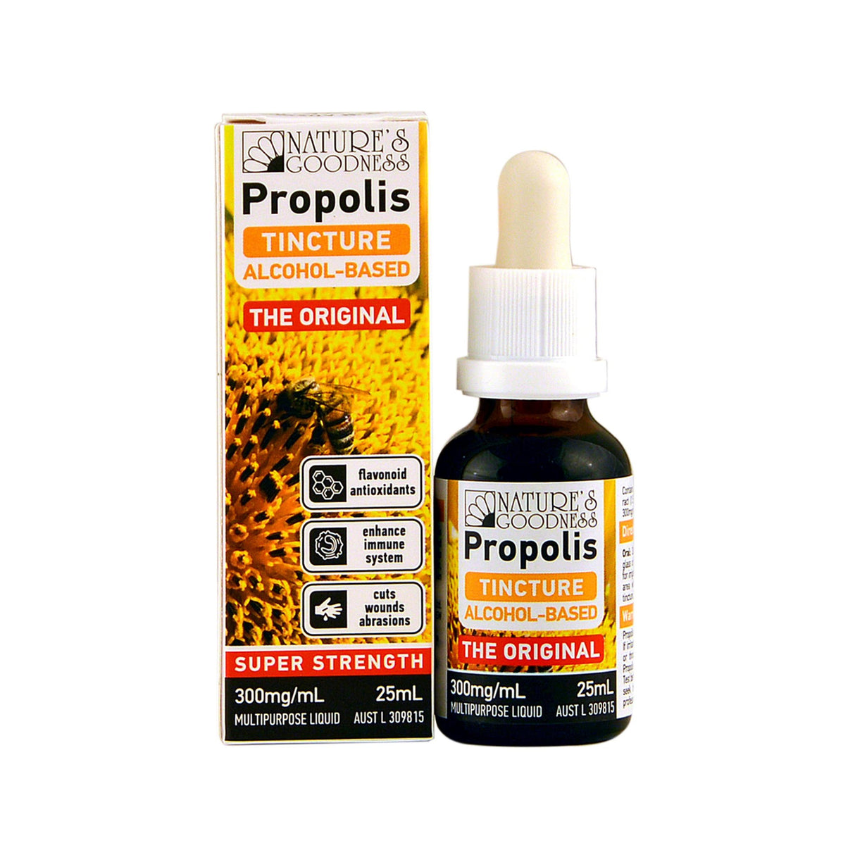 Natures Goodness Propolis Super Tincture 300mg/ml 25ml