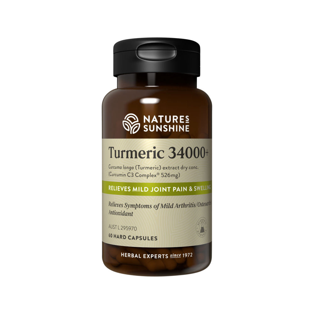 Natures Sunshine New Turmeric 34000+ 60c