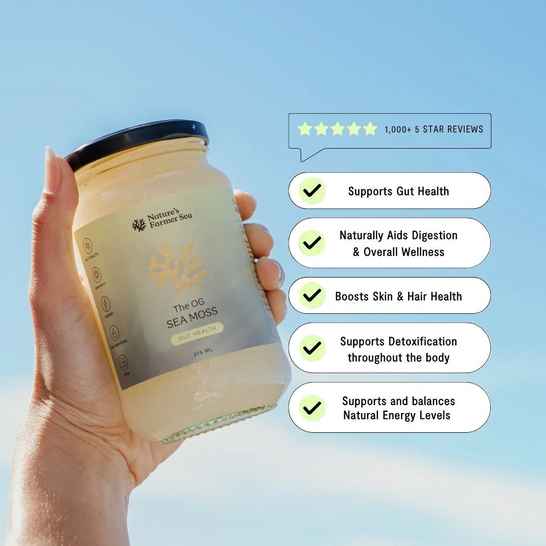 Natures Farmer Sea Moss Gel - The OG 375ml