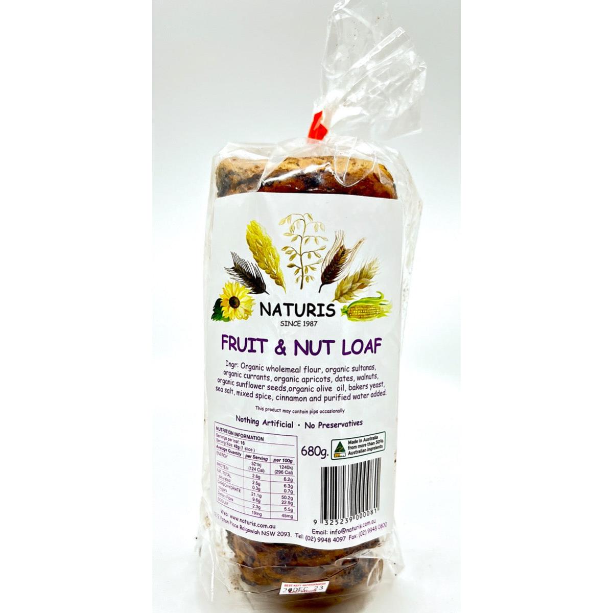 Naturis Fruit & Nut Loaf 680g