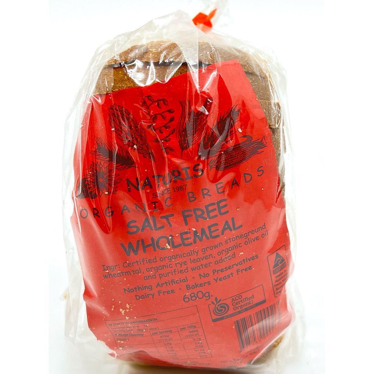 Naturis Salt Free Wholemeal 680g