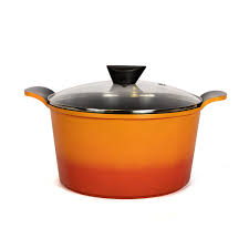 Neoflam Deep Casserole 26cm Orange